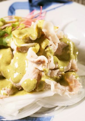 ヤマトポークの煎茶ドレッシングサラダ-レシピのメイン写真