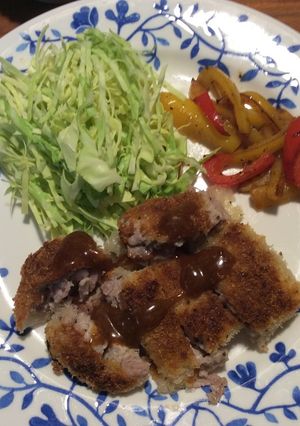 揚げない豚こまのトンカツ風♪-レシピのメイン写真
