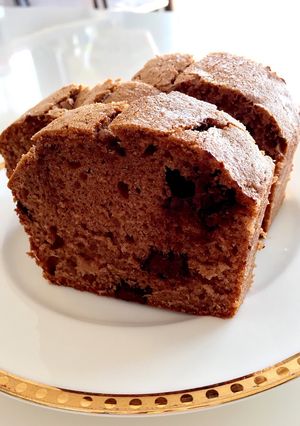 バレンタイン♡簡単チョコパウンドケーキ-レシピのメイン写真