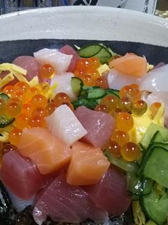 <切り落としで>簡単ちらし寿司♪-レシピのメイン写真