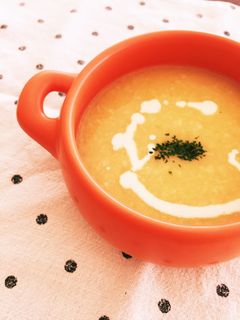 豆乳と甘酒のさつまいもポタージュ-レシピのメイン写真