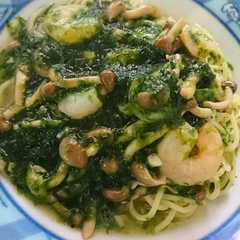 รูปของ 生海苔パスタ