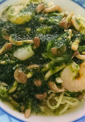 生海苔パスタ-レシピのメイン写真