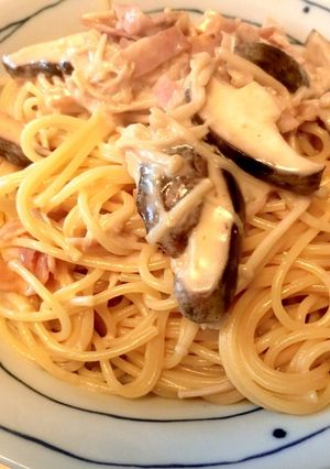 味噌クリームスパゲティ-レシピのメイン写真