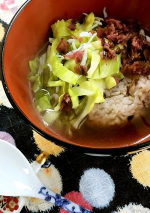雑穀ご飯で、具材たっぷりお茶漬け-レシピのメイン写真