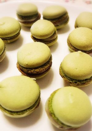 ☆簡単抹茶マカロン☆-レシピのメイン写真