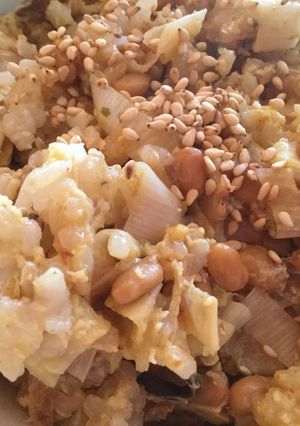 レンジで作る納豆チャーハン-レシピのメイン写真