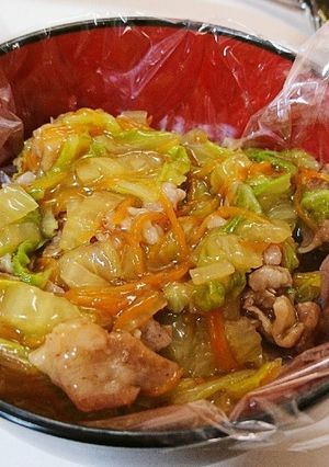 すぐに食べない丼の盛付方(*´ω｀*)-レシピのメイン写真