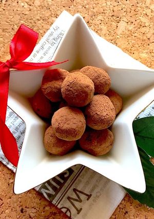 分離した生チョコ救済トリュフ-レシピのメイン写真