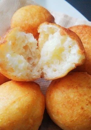 ご飯で☆もちもちポンデドーナツ-レシピのメイン写真