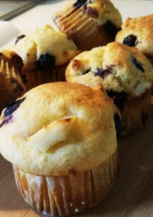 ブルーベリー★クリームチーズマフィン-レシピのメイン写真