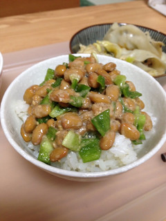 ちょい足しピーマン納豆ご飯♪-レシピのメイン写真