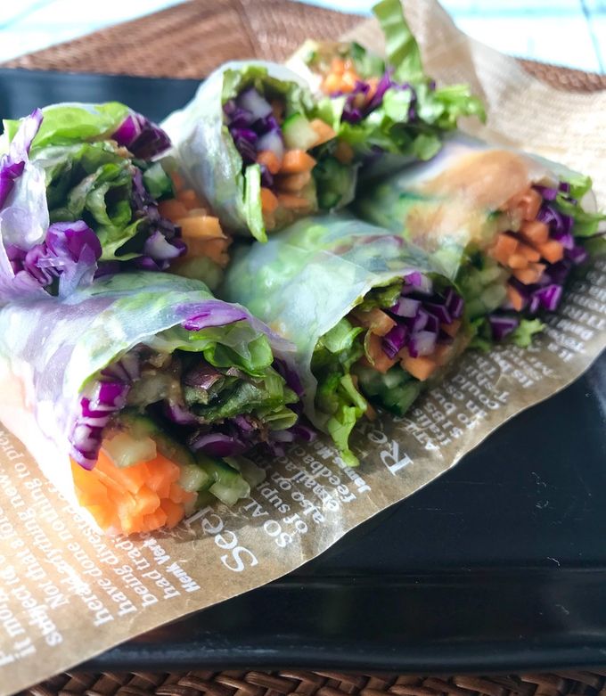 もろみで食べる生春巻きサラダ by 宝来屋本店 【クックパッド】 簡単