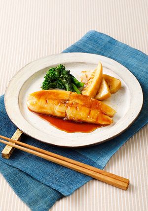 フライパンで簡単絶品！カレイの照り焼き-レシピのメイン写真