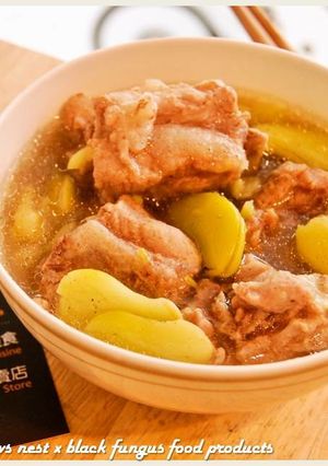 黑木耳皇帝豆排骨湯．柯媽媽の植物燕窩-レシピのメイン写真