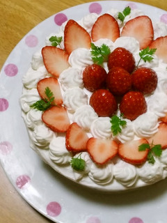 基本のイチゴのショートケーキ-レシピのメイン写真