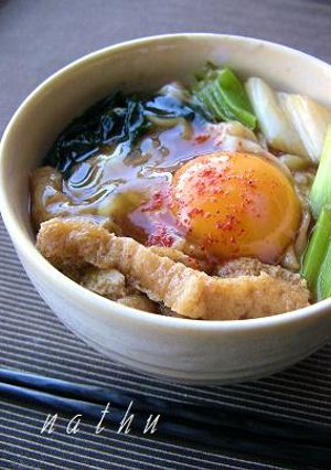味噌煮込みうどん風「艶うどん」-レシピのメイン写真
