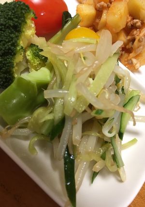きゅうりともやしの酢の物-レシピのメイン写真