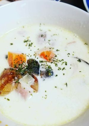 低糖質♪クラムチャウダー★-レシピのメイン写真