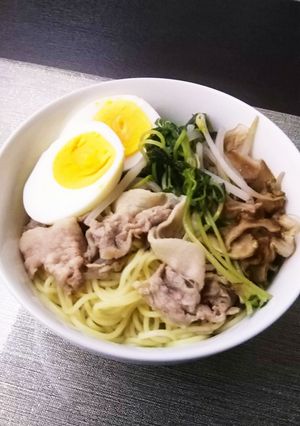 あっさり麺 菊芋チップス入り-レシピのメイン写真