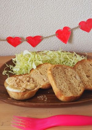 ローソンのブランパンで簡単プレート-レシピのメイン写真