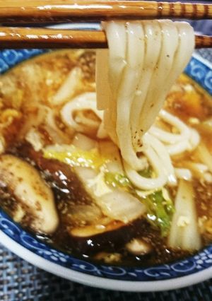 はくさいのあんかけうどん-レシピのメイン写真
