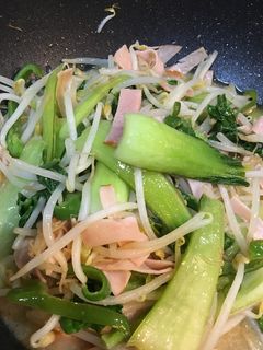 マヨでこくうま☆ハムと野菜のマヨ炒め-レシピのメイン写真