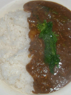 菜の花入りカレー-レシピのメイン写真