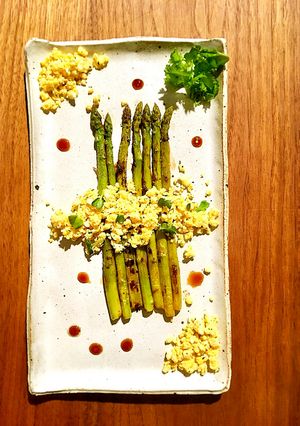 【15分】春を食すアスパラソテー♪-レシピのメイン写真