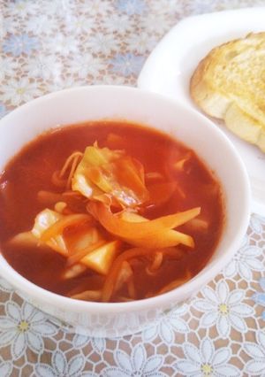 簡単トマトスープ♪-レシピのメイン写真