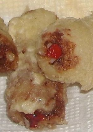 赤ピーマン入り竹輪天-レシピのメイン写真