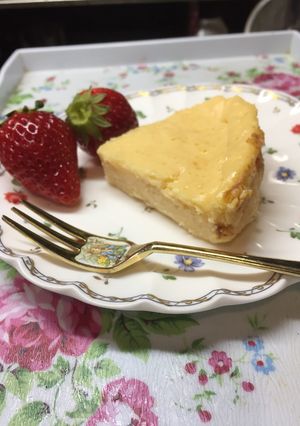 ダイエットでも美味ヨーグルトチーズケーキ-レシピのメイン写真