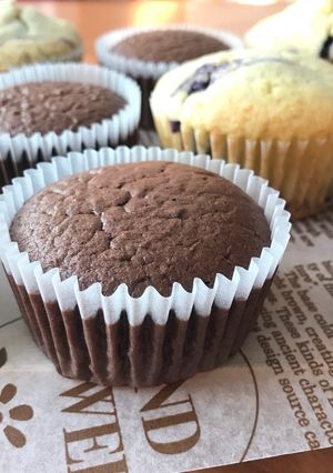 ふわっと軽い、カフェモカ カップケーキ-レシピのメイン写真