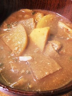 根菜たっぷり濃厚☆酒粕味噌汁-レシピのメイン写真