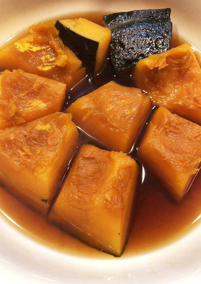 レンジで簡単 かぼちゃの煮物-レシピのメイン写真