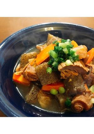 圧力鍋で簡単！牛すじ煮(すじこん)-レシピのメイン写真