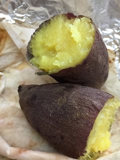 アラジントースターでしっとり焼き芋♪-レシピのメイン写真