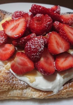 冷凍パイシートで簡単☆いちごのパイ☆-レシピのメイン写真