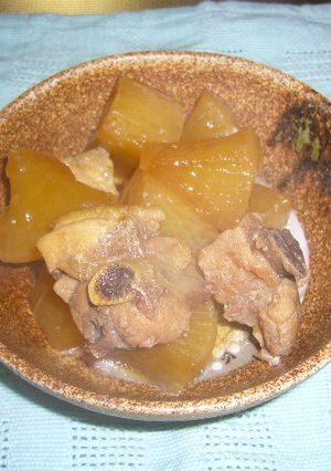 大根と骨付き鶏肉の煮物-レシピのメイン写真