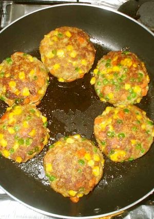 包丁いらずハンバーグ♪タンドリーチキン味-レシピのメイン写真