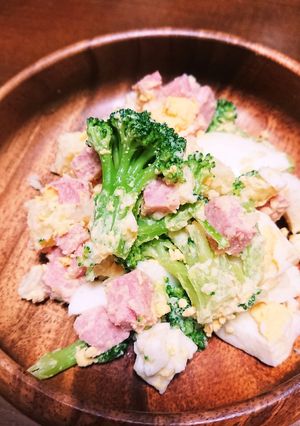SPAMと卵とブロッコリーのポテトサラダ-レシピのメイン写真