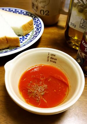 つけパン☆トマトジュースにオリーブオイル-レシピのメイン写真