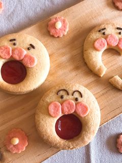 ジャムサンドクッキー✩あーんクッキー-レシピのメイン写真