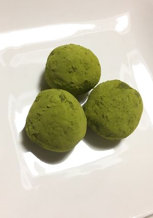 簡単！抹茶トリュフ-レシピのメイン写真