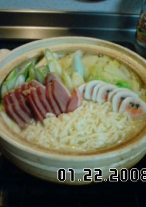 体ぽかぽか！鴨ねぎカレーうどん鍋-レシピのメイン写真