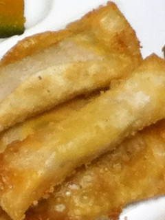 インゲン×ハム×チーズの餃子の皮包み揚げ-レシピのメイン写真