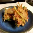 簡単豆まき残り豆と桜エビのかき揚げ