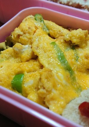 おからネギ入り☆だし巻き卵(卵焼き)弁当-レシピのメイン写真