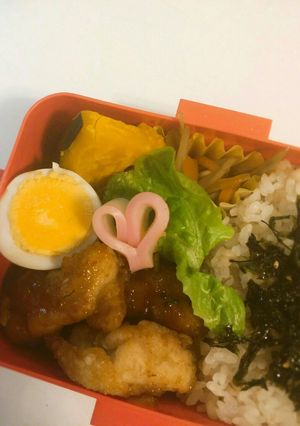 女子高生お弁当★ハートのかまぼこ-レシピのメイン写真