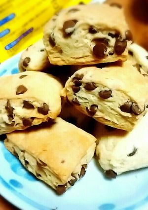 簡単！美味しい！チョコチップスコーン！！-レシピのメイン写真